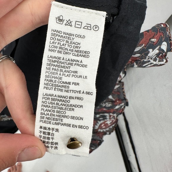 CLEOBELLA NWT Carolyn Paisley Print Mini Dress // L - Picture 12 of 16